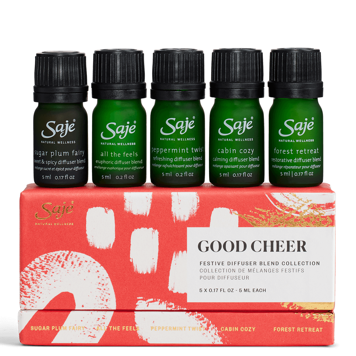 Good Cheer Festive Diffuser Blend Collection - Saje Natural Wellness