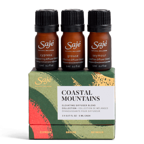 Elevating ﻿﻿Coastal Wellness Diffuser Natural Collection Saje - Blend Mountains