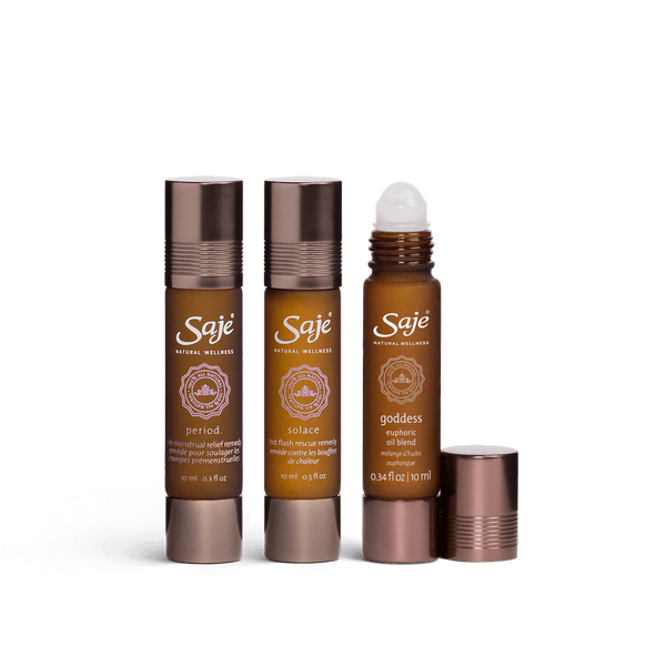 New Saje Natural Wellness You're Awesome Yoga Essential Oil Kit 3 pack